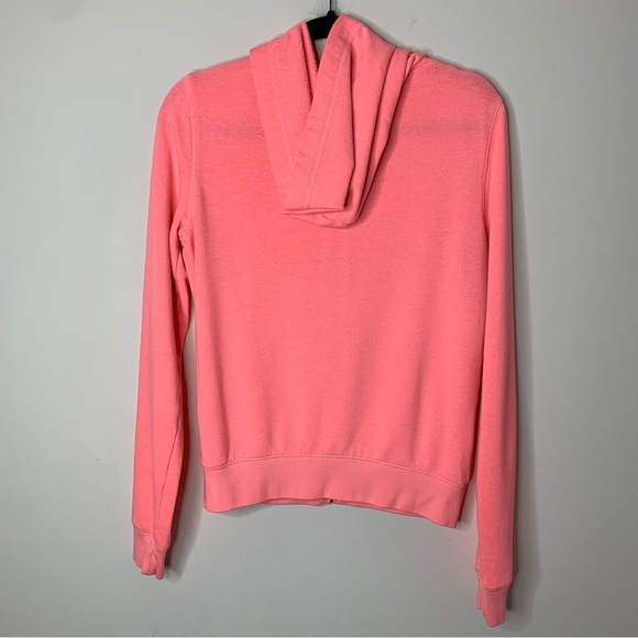 Pink Victoria's Secret Sweater Hoodie Zip up Sweatshirt Pink y2k early 2000 S - Picture 14 of 14